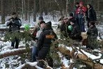 В Жуковском снова митингуют против вырубки Цаговского леса