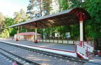 Станция детской железной дороги в Жуковском